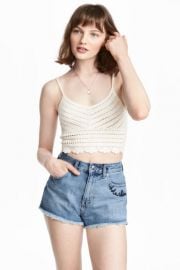 H and M Crocheted Top at H & M